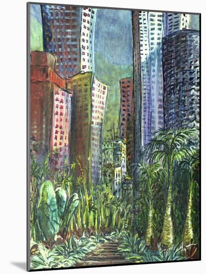 High Rise, Hong Kong, 1997-Antonia Myatt-Mounted Giclee Print