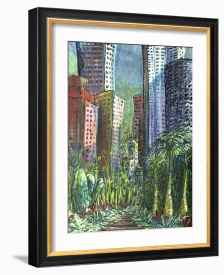 High Rise, Hong Kong, 1997-Antonia Myatt-Framed Giclee Print