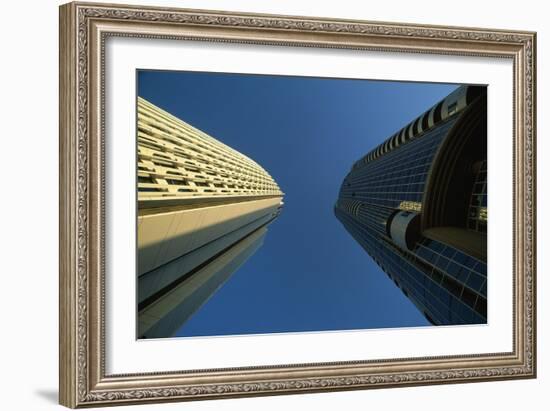 High-rise towers in the heart of Abu Dhabi-Werner Forman-Framed Giclee Print