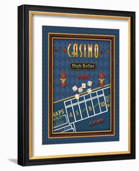 High Roller-Daphne Brissonnet-Framed Art Print