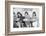 High school biology class  Manzanar Relocation Center, 1943-Ansel Adams-Framed Photographic Print