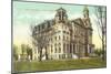 High School, Flint, Michigan-null-Mounted Art Print