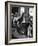 High School Student Passing Note to Classmate Sitting Behind Her-Nina Leen-Framed Photographic Print