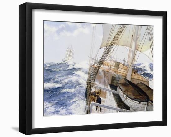 High Seas, 1990s-James Brereton-Framed Giclee Print