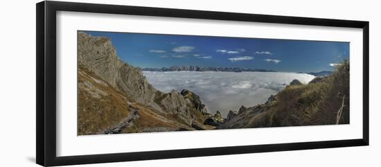 High Seas, Photographed from the Nockspitze-Niki Haselwanter-Framed Photographic Print