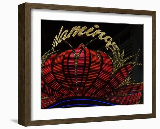 High Section View of a Casino, Flamingo Casino, Las Vegas, Nevada, USA-null-Framed Photographic Print