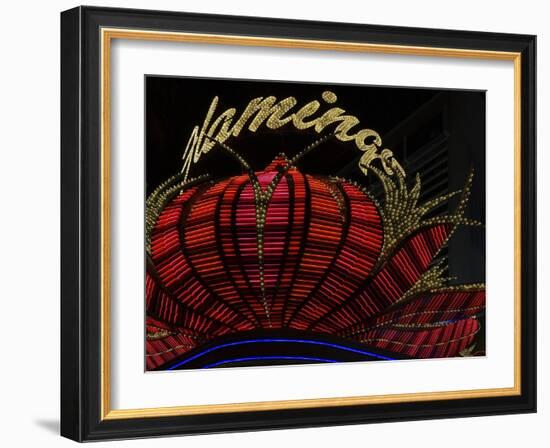 High Section View of a Casino, Flamingo Casino, Las Vegas, Nevada, USA-null-Framed Photographic Print