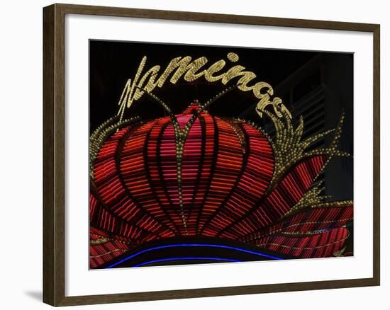 High Section View of a Casino, Flamingo Casino, Las Vegas, Nevada, USA-null-Framed Photographic Print