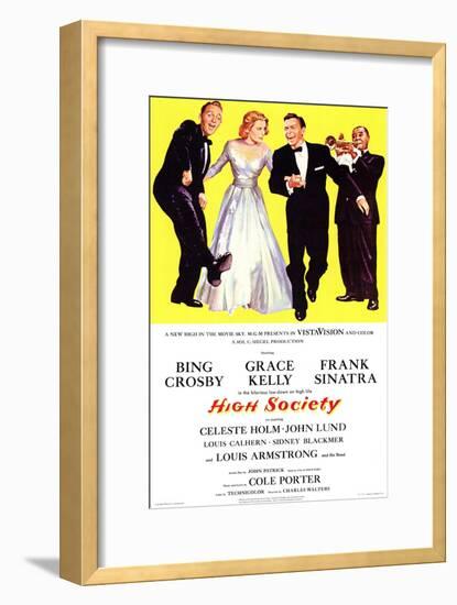 High Society, 1956-null-Framed Art Print