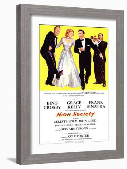 High Society, 1956-null-Framed Art Print