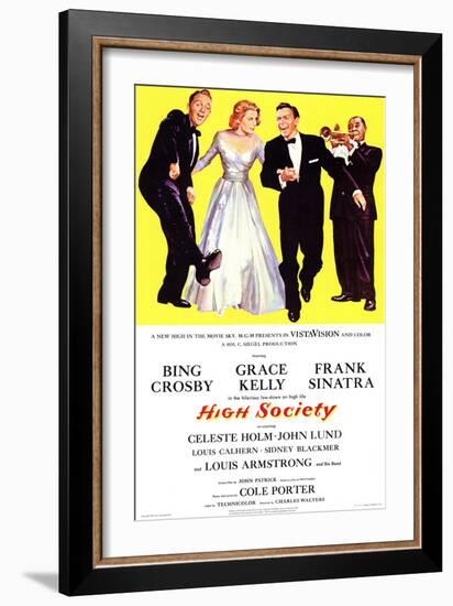 High Society, 1956-null-Framed Art Print