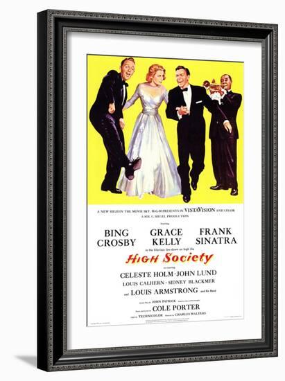 High Society, 1956-null-Framed Art Print