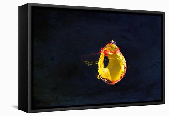 High Speed Flash Capturing Bursting Balloon and Visible Sound Wave Distortions-Yon Marsh-Framed Premier Image Canvas