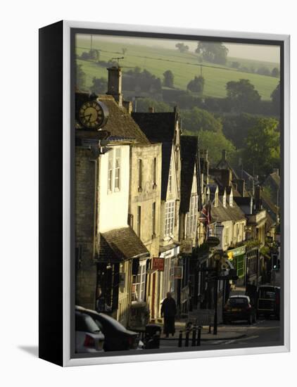 High Street, Burford, Oxfordshire, the Cotswolds, England, United Kingdom, Europe-Rob Cousins-Framed Premier Image Canvas