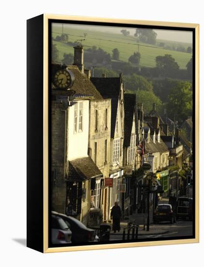 High Street, Burford, Oxfordshire, the Cotswolds, England, United Kingdom, Europe-Rob Cousins-Framed Premier Image Canvas