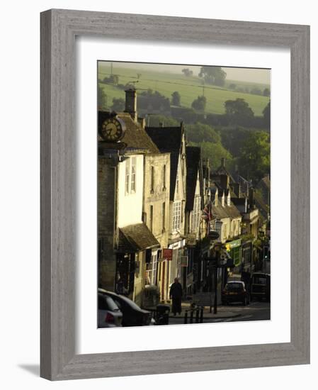 High Street, Burford, Oxfordshire, the Cotswolds, England, United Kingdom, Europe-Rob Cousins-Framed Photographic Print