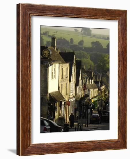 High Street, Burford, Oxfordshire, the Cotswolds, England, United Kingdom, Europe-Rob Cousins-Framed Photographic Print