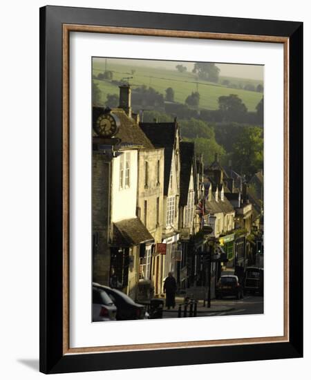 High Street, Burford, Oxfordshire, the Cotswolds, England, United Kingdom, Europe-Rob Cousins-Framed Photographic Print