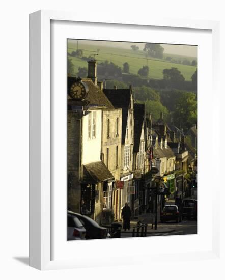 High Street, Burford, Oxfordshire, the Cotswolds, England, United Kingdom, Europe-Rob Cousins-Framed Photographic Print