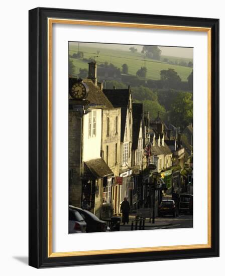 High Street, Burford, Oxfordshire, the Cotswolds, England, United Kingdom, Europe-Rob Cousins-Framed Photographic Print