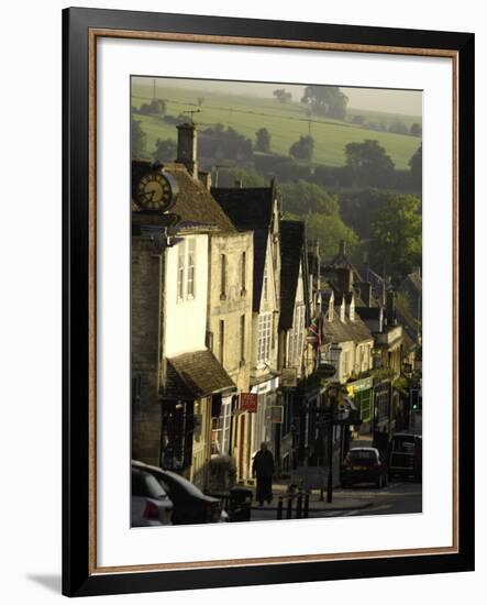 High Street, Burford, Oxfordshire, the Cotswolds, England, United Kingdom, Europe-Rob Cousins-Framed Photographic Print