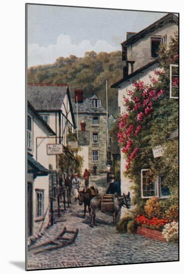 High Street, Clovelly-Alfred Robert Quinton-Mounted Giclee Print