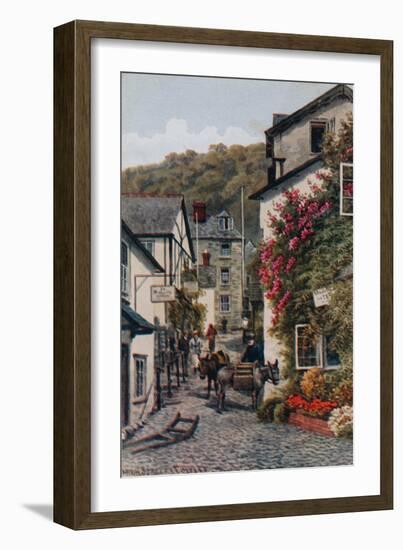 High Street, Clovelly-Alfred Robert Quinton-Framed Giclee Print