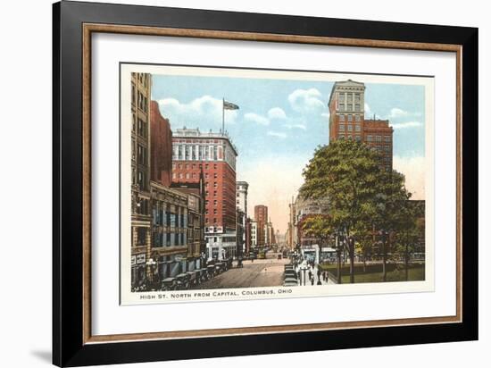 High Street, Columbus, Ohio-null-Framed Art Print