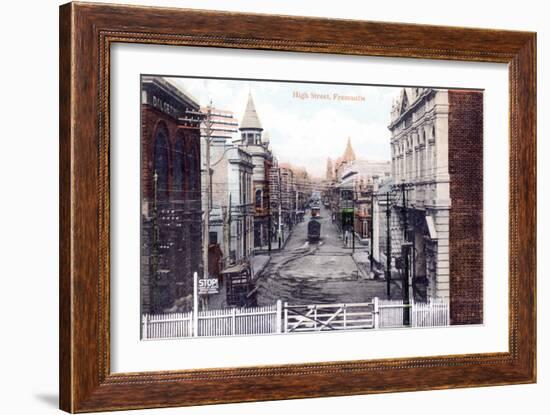 High Street, Fremantle, Australia, C1900s-null-Framed Giclee Print