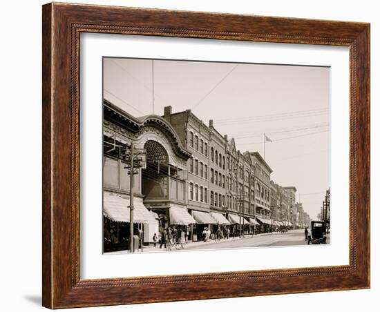 High Street, Holyoke, Mass.-null-Framed Photo