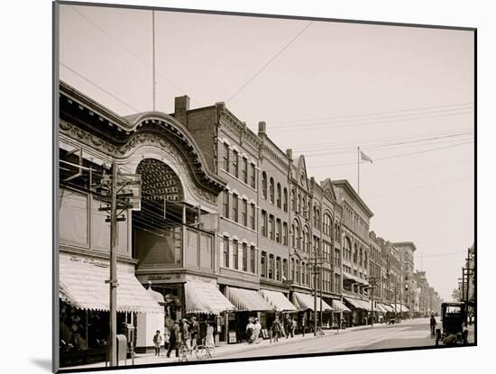 High Street, Holyoke, Mass.-null-Mounted Photo