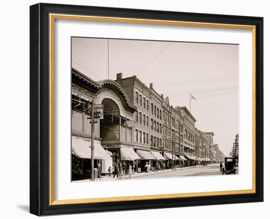 High Street, Holyoke, Mass.-null-Framed Photo