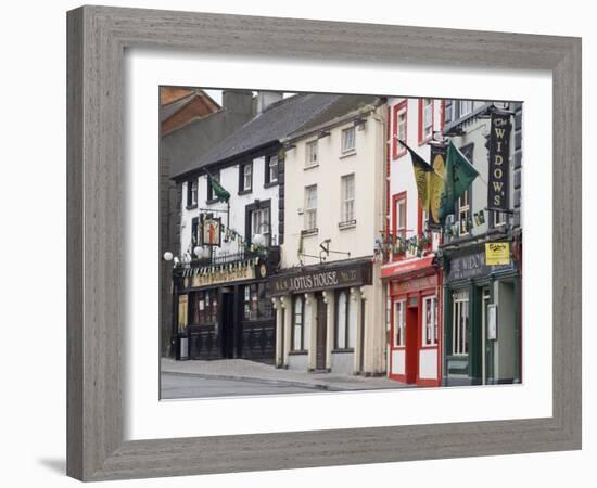 High Street, Kilkenny, County Kilkenny, Leinster, Republic of Ireland (Eire)-Sergio Pitamitz-Framed Photographic Print