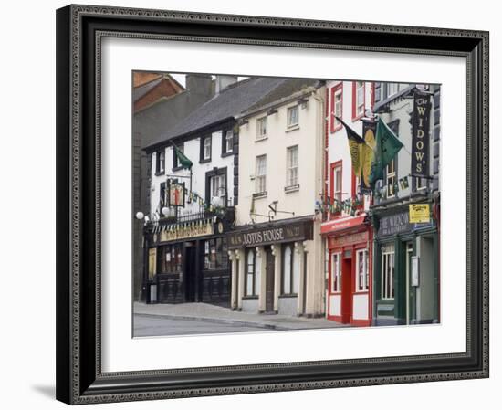 High Street, Kilkenny, County Kilkenny, Leinster, Republic of Ireland (Eire)-Sergio Pitamitz-Framed Photographic Print