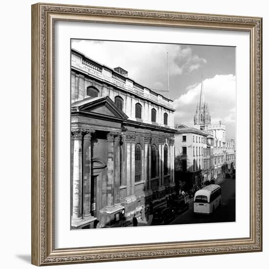 High Street, Oxford, Circa 1953-Staff-Framed Photographic Print