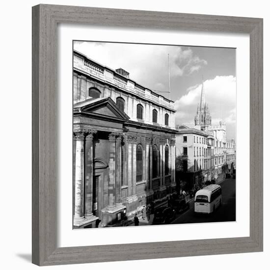 High Street, Oxford, Circa 1953-Staff-Framed Photographic Print