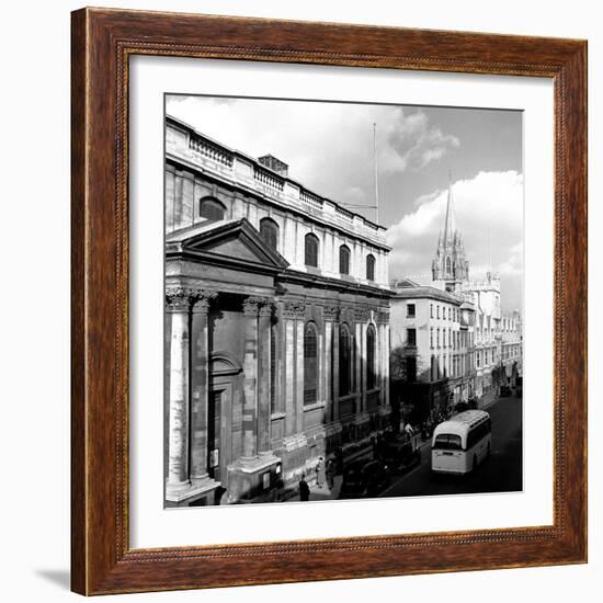 High Street, Oxford, Circa 1953-Staff-Framed Photographic Print