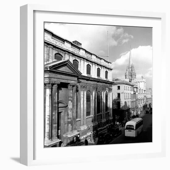 High Street, Oxford, Circa 1953-Staff-Framed Photographic Print