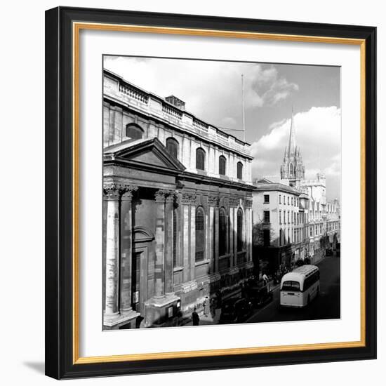 High Street, Oxford, Circa 1953-Staff-Framed Photographic Print