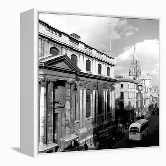 High Street, Oxford, Circa 1953-Staff-Framed Premier Image Canvas