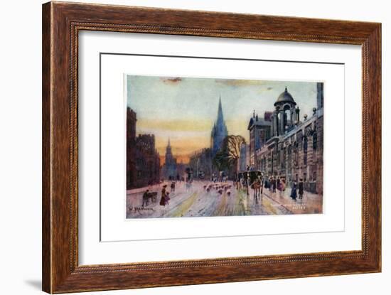 High Street, Oxford-William Matthison-Framed Giclee Print