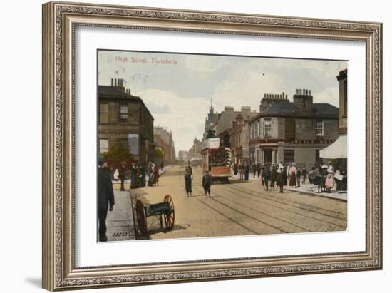 'High Street, Portobello', 1913-Unknown-Framed Giclee Print