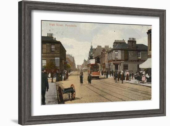 'High Street, Portobello', 1913-Unknown-Framed Giclee Print