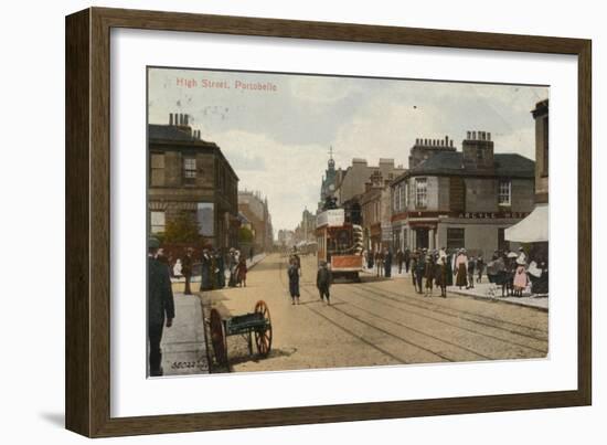 'High Street, Portobello', 1913-Unknown-Framed Giclee Print