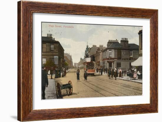 'High Street, Portobello', 1913-Unknown-Framed Giclee Print