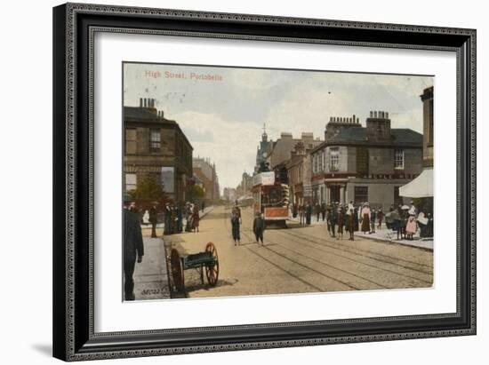 'High Street, Portobello', 1913-Unknown-Framed Giclee Print