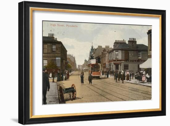 'High Street, Portobello', 1913-Unknown-Framed Giclee Print