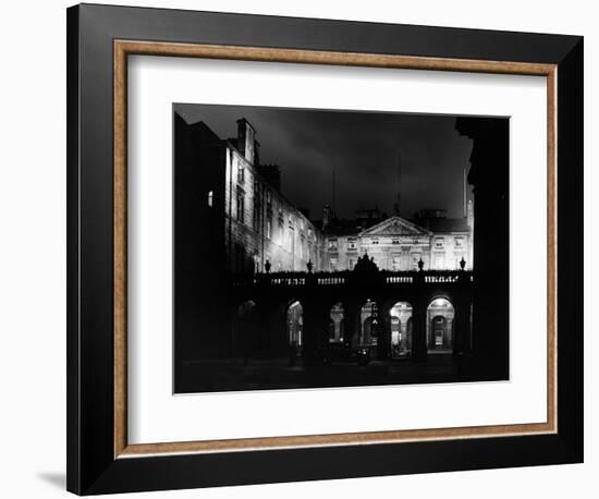 High Street Undergoes Experimental Floodlighting, Edinburgh-null-Framed Photographic Print