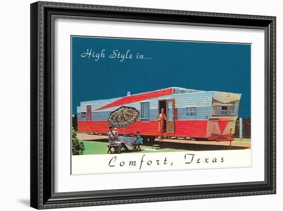 High Style in Comfort, Texas-null-Framed Art Print