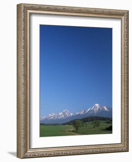 High Tatra Mountains from Near Poprad, Slovakia-Upperhall-Framed Photographic Print